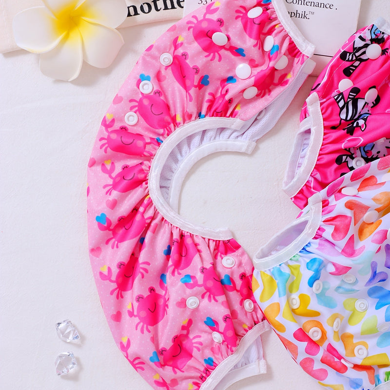 Verstelbare Herbruikbare Zwemluier – Comfort en Stijl voor de Kleintjes in het Water