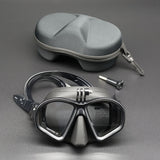 Tempered Duikmasker met Opbergcase - Duik Bril met Anti-Fog en Camerabevestiging