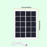 Draagbaar Zonnepaneel met USB – Altijd en Overal Energie