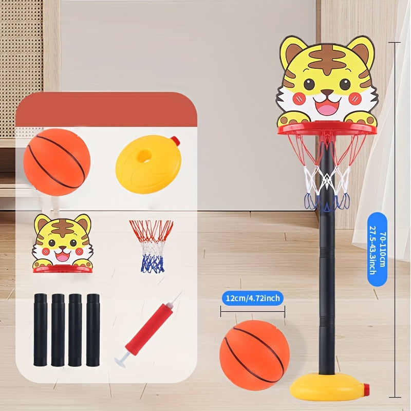 Vrolijke Tijger Basketball Hoop - Ideaal voor Actieve Kinderen
