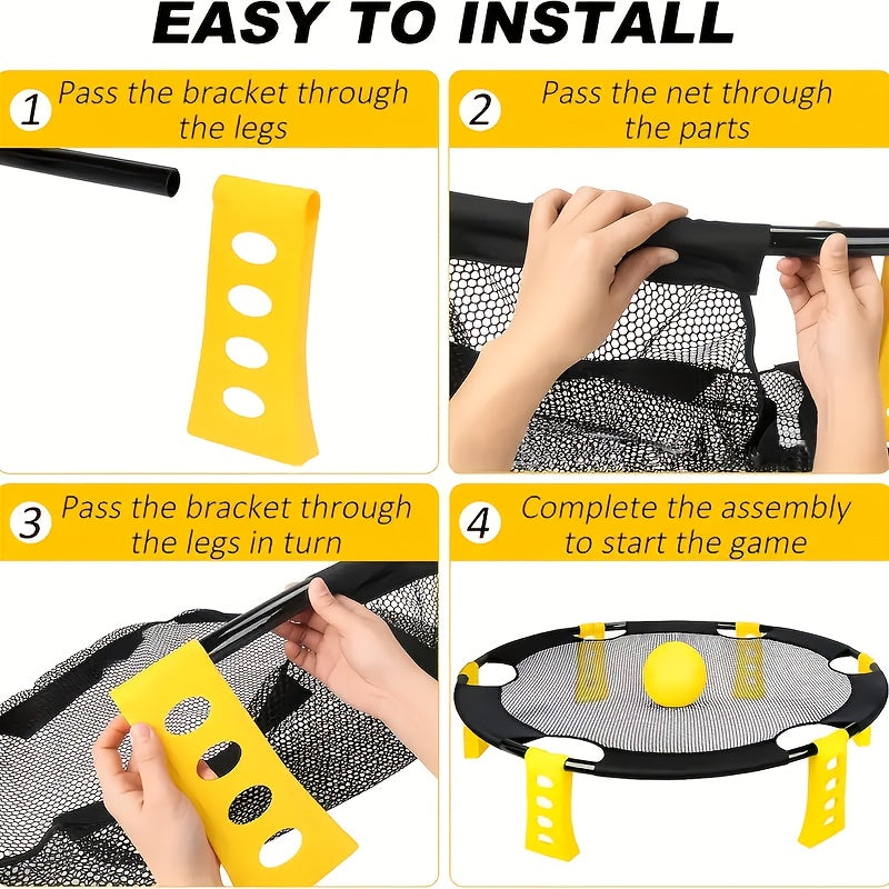 Dynamisch Mini Volleybal Net – Compact en Voor Elke Speellocatie