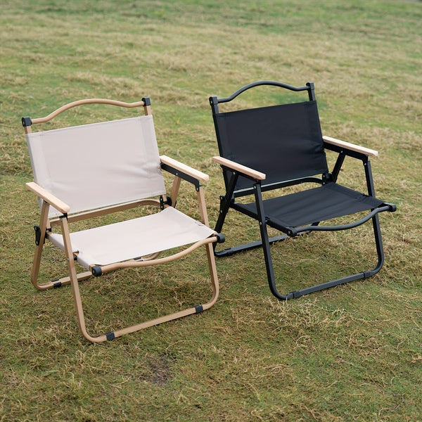 Draagbare Opvouwbare Campingstoel – Robuust Aluminium Frame en Comfortabele Zitting