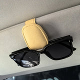 Universele Auto Brilclip – Handige Opberger voor Zonneklep