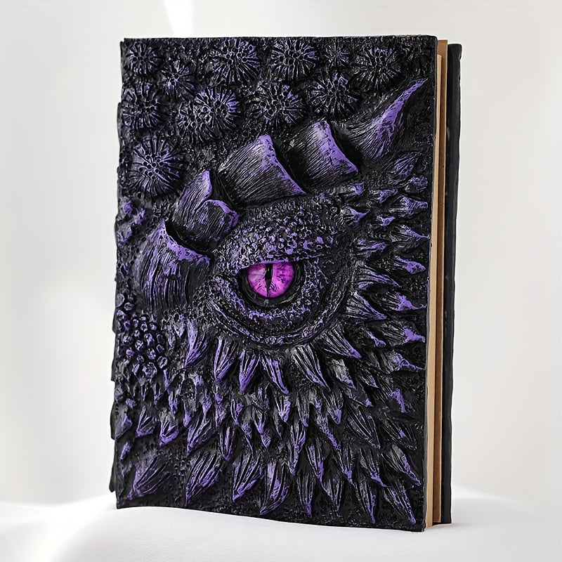 Fantasy Notitieboek met Draaksoog – Robuust en Kunstzinnig