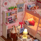 Betoverende Meisjeskamer Poppenhuis - Schattig en Gedetailleerd DIY Model