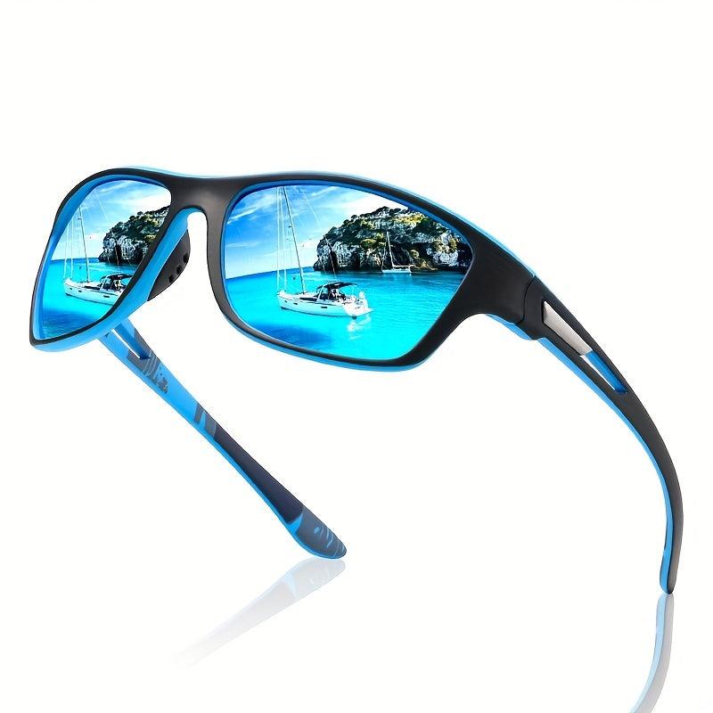 Gepolariseerde Sport Zonnebril voor Heren – VisionX Pro