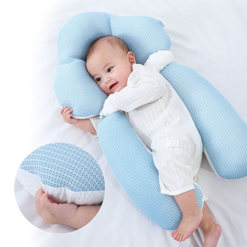 Ergonomisch Baby Slaapkussen – Veilig, Comfortabel en Aanpasbaar voor Pasgeborenen (0-12 Maanden)