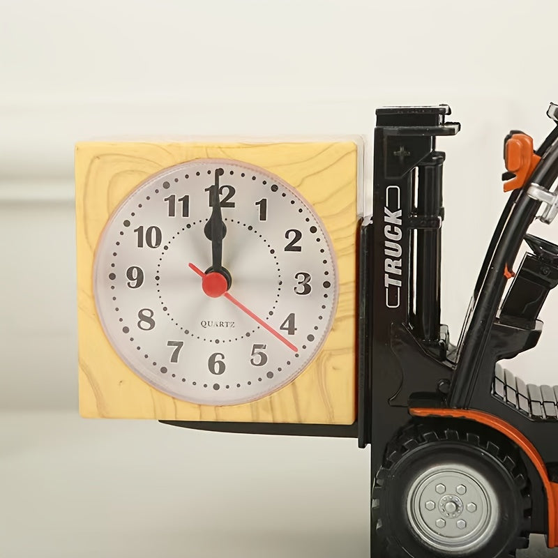 Retro Forklift Wekker – Uniek en Creatief Ontwerp voor Studenten en Kamerdecoratie