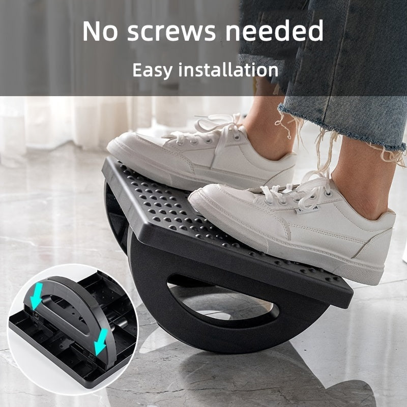 FlexFit Voetensteun voor Onder Bureau – Comfort en Houding in Evenwicht
