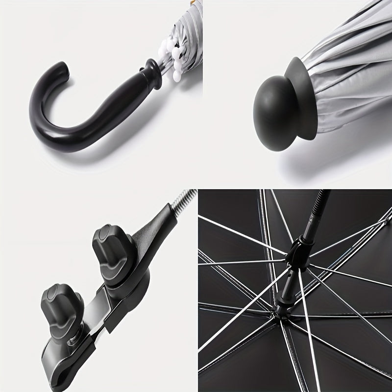 SafeShade Trolley Paraplu – Stevig en Functioneel