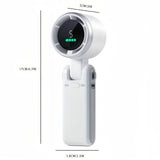 Compact Turbo Handheld Ventilator – 3-in-1 USB Oplaadbaar met 5 Snelheden