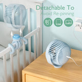 USB Oplaadbare Handheld Koelventilator voor Reizen