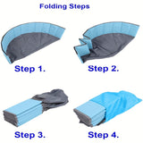 Oceaanballenbak FunZone - Kleurrijk, Opvouwbaar en Veilig Speelplezier voor Kleintjes