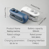 SealPro Mini Zaksealer – Draagbaar en Efficiënt