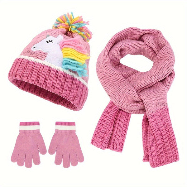 Eenhoorn Winterset voor Kleine Kinderen - Voor Warme en Speelse Winterdagen