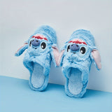 Disney Stitch Pluche Slippers – Zachte en Warme Huisslippers voor de Koude Dagen