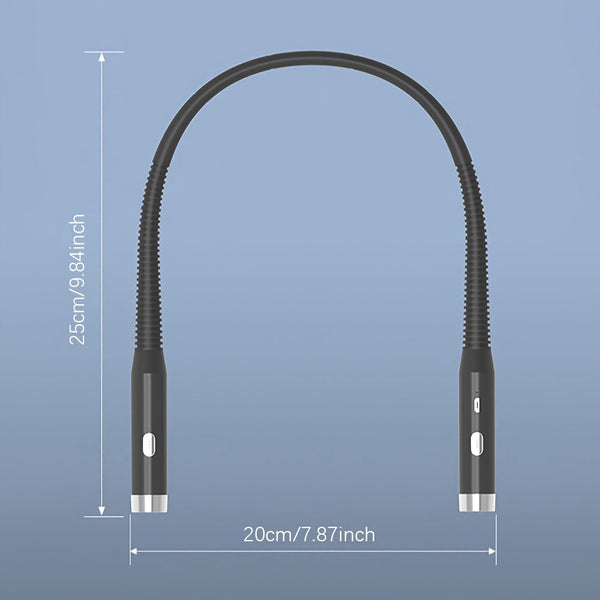 FlexLight Neklamp – Comfortabel en Verstelbaar Licht voor Elke Activiteit