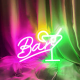 Dimbare LED Neon Bar Sign – USB Aangedreven met Dimmer