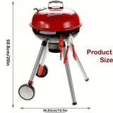 Kinderen BBQ Grill Speelset – Draaibare Wielen en Volledige Accessoireset