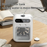 Draagbare Mini Airconditioner – All-in-One Luchtbevochtiger & Ventilator