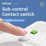 Slimme Stekkerdoos met 5 Aansluitingen – Veilig en Controleerbaar Gebruik