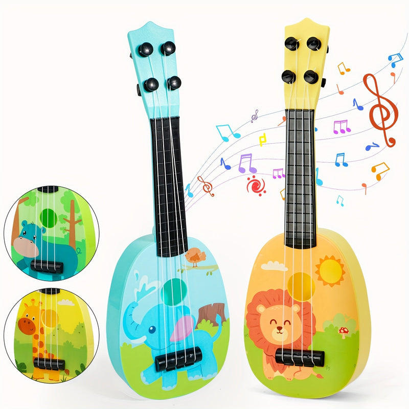 Schattige Ukulele voor Kinderen – Vrolijk en Kleurrijk Muziekspel voor Beginners