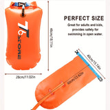 20L Waterdichte Zwemboei met Opbergruimte – Veilig en Praktisch voor Open Water Zwemmen