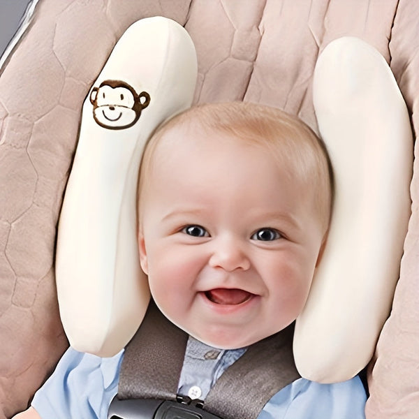 Banana Buddy Baby Kussen - Voor Comfort en Rustig Reizen