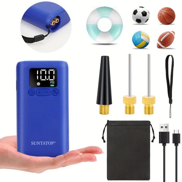 Automatische Balpomp 20 PSI – Snel en Handig voor Diverse Sportballen