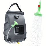 SunnyFlow Zonne-douchezak – Praktisch, Lekvrij en Met Temperatuurmeter