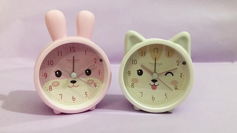 BunnyTime Stille Wekker - Voor een Rustige en Schattige Ochtend