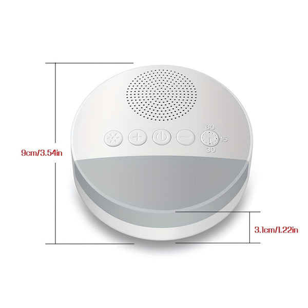 Sleep Sound White Noise Machine - Rustgevende Geluiden voor Betere Slaap en Ontspanning