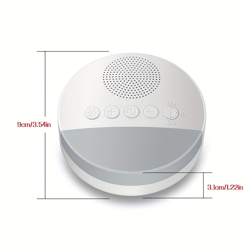 Sleep Sound White Noise Machine - Rustgevende Geluiden voor Betere Slaap en Ontspanning
