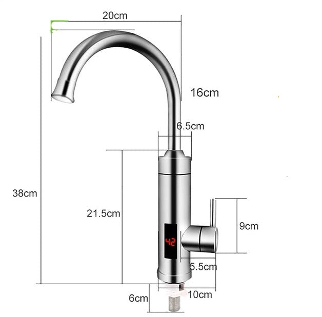 Elektrische Keuken Kraan