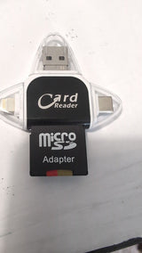 4-in-1 SD & TF Kaartenlezer - FlexPort