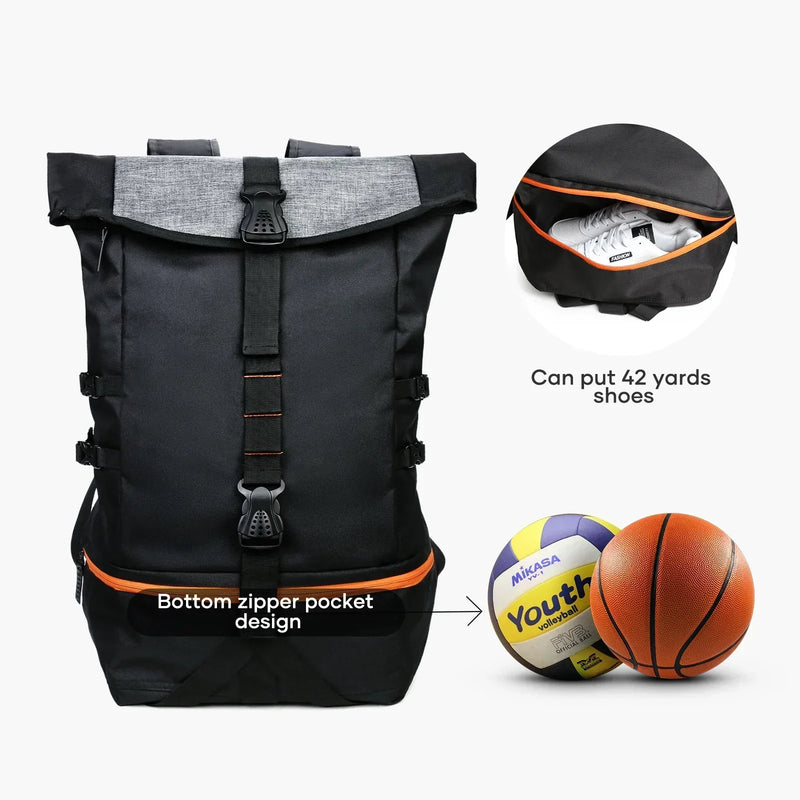 Multifunctionele 35L Rugzak voor Sport & Reizen – SportsPro