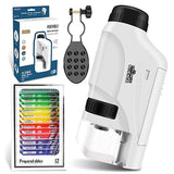 PocketScope | Moedig nieuwsgierigheid aan met de draagbare microscoop voor jonge ontdekkingsreizigers!