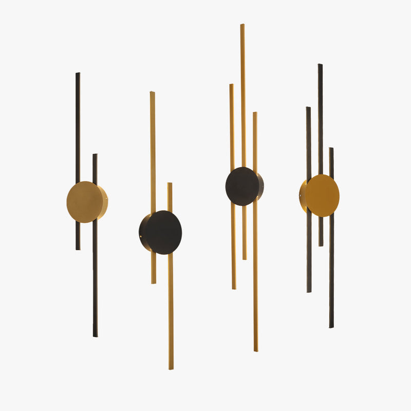 Moderne Industriële LED-Wandlamp - LumoGlow