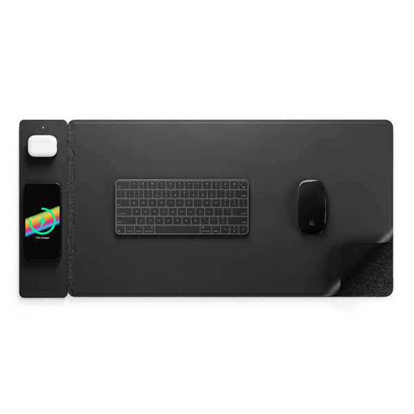 Draadloos Oplaadbaar Bureau Pad – ChargePad Flex