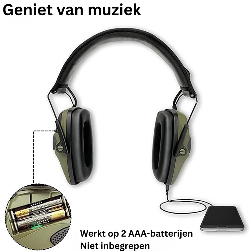 Geluiddempende Oorkappen Voor Schieten