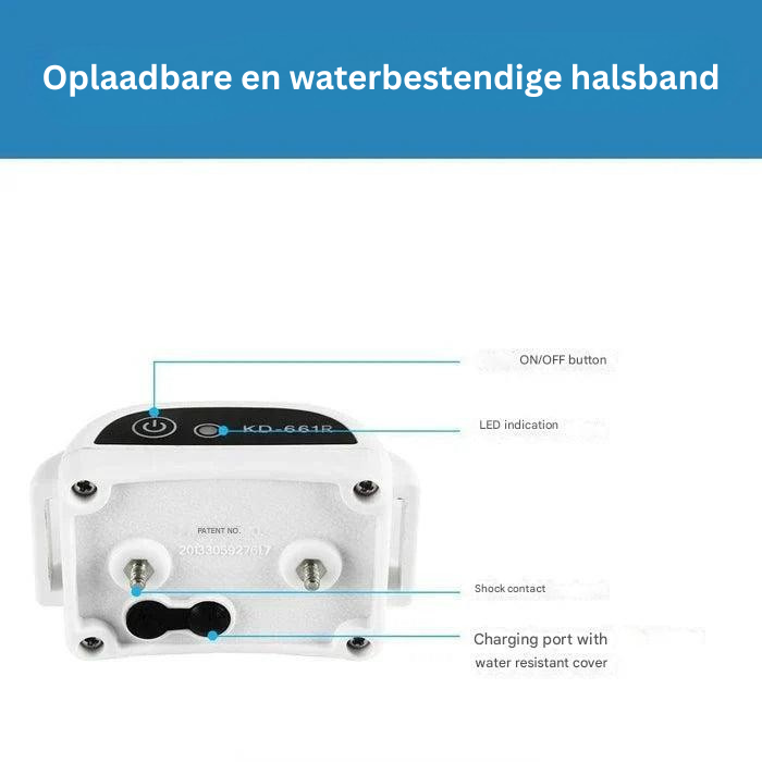 Draadloos hondenomheining systeem met trainingsfunctie - HaloGuard