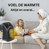 EasyHeat - 2.0 Draagbare Elektrische Verwarming - Bespaar Honderden Euro's Deze Winter Met De Zuinige Kachel!