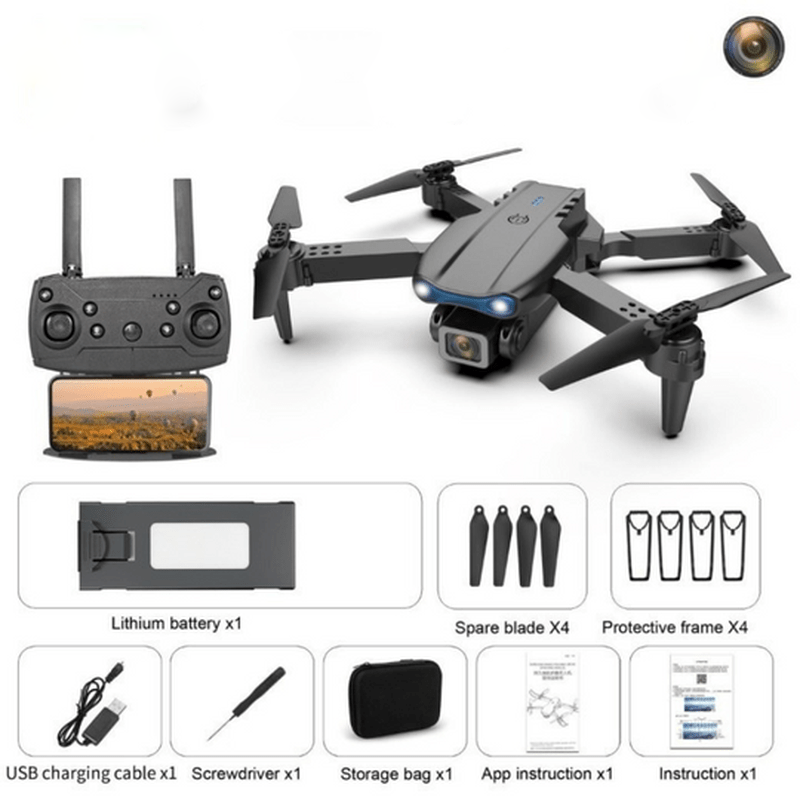 AeroPro - Drone met 4K UHD-camera en lange batterijduur