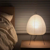 Akari Tafellamp – Japan-geïnspireerde Zacht Gloeiende Papieren Lamp