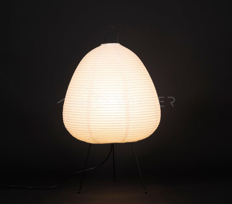 Akari Tafellamp – Japan-geïnspireerde Zacht Gloeiende Papieren Lamp