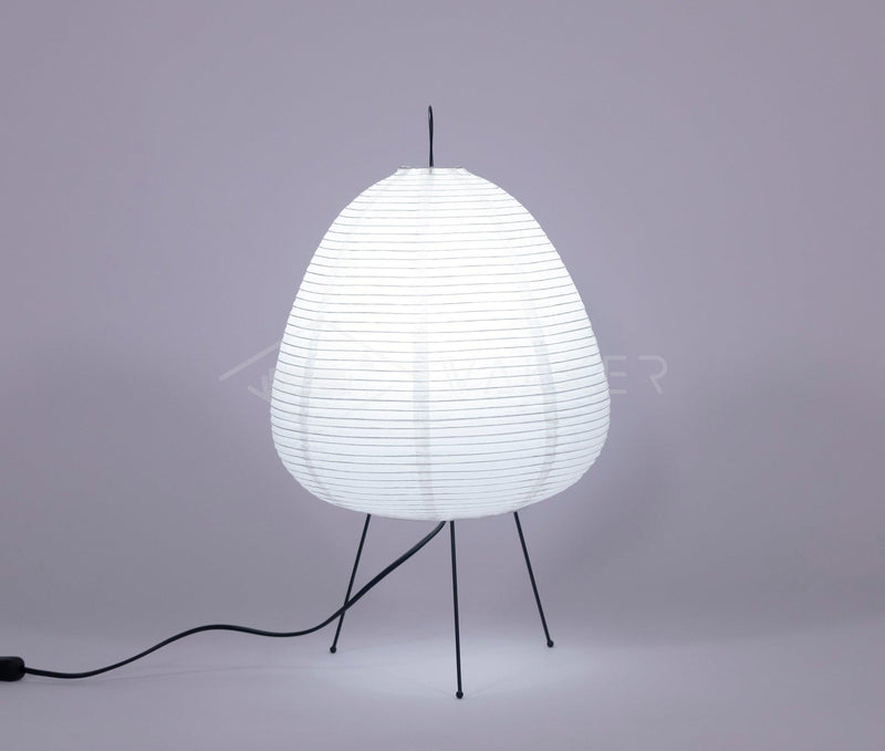 Akari Tafellamp – Japan-geïnspireerde Zacht Gloeiende Papieren Lamp