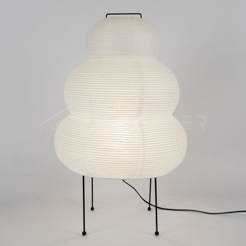 Akari Tafellamp – Japan-geïnspireerde Zacht Gloeiende Papieren Lamp