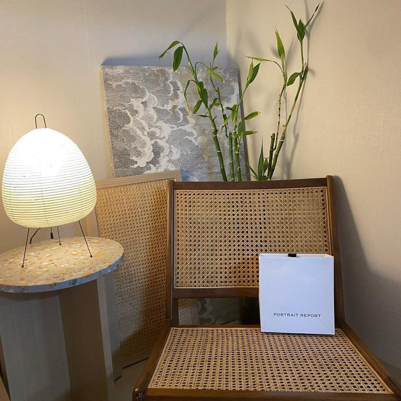 Akari Tafellamp – Japan-geïnspireerde Zacht Gloeiende Papieren Lamp