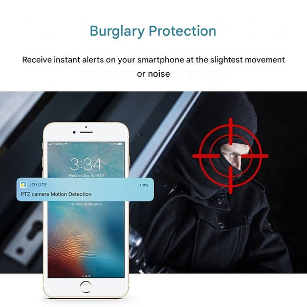 Draaiende WiFi Binnencamera – HomeView Mini