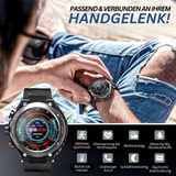 Complete Smartwatch met Ingebouwde Draadloze Oordopjes – AlphaX
